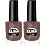 Golden Rose City Color Nail Lacquer No:149 - Oje 2li paket