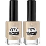 Golden Rose City Color Nail Lacquer No:72 - Oje 2li paket