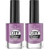 Golden Rose City Color Nail Lacquer No:79 - Oje 2li paket