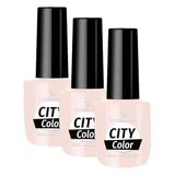 Golden Rose City Color Nail Lacquer Oje (No: 05) (3 paketi)