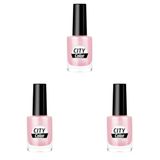 Golden Rose City Color Nail Lacquer Oje (No: 08) 3lü paket