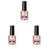 Golden Rose City Color Nail Lacquer Oje (No: 18) 3lü paket