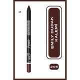 Golden Rose Emily Long Lasting Lip Pencil No: 205, Dudak Kalemi, Renkli