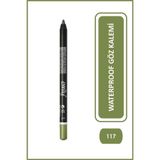 Golden Rose Emily Waterproof Eye Pencil No: 117, Yeşil, Suya Dayanıklı Göz Kalemi
