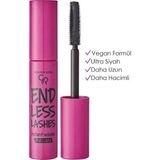Golden Rose Endless Lashes Mascara - Black - Hacim ve Uzunluk Veren Maskara