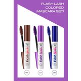 Golden Rose Flash Lash Colered Mascara - 3'lü Renkli Maskara Seti - No : 04 - 07 - 08
