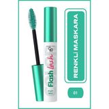 Golden Rose Flash Lash Colored Mascara - 01 Bright Mint Renkli Maskara