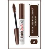 Golden Rose Flash Lash Colored Mascara - 08 Mocha Brown - Kahverengi Renkli Maskara