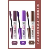 Golden Rose Flash Lash Renkli Maskara Seti No:09-07-08