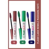 Golden Rose Flash Lash Renkli Maskara Seti No:10-02-04 - 01