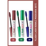 Golden Rose Flash Lash Renkli Maskara Seti No:10-02-04