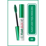 Golden Rose Flash Lash Yeşil Maskara No:02 Orman Yeşili–9 ml