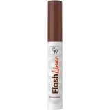 Golden Rose Flash Liner Colored Eyeliner - 111 Chocolate - Renkli Likit Eyeliner - Standart