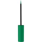 Golden Rose Flash Liner Renkli Likit Eyeliner 102 Forest Green - Esnek İnce Uç ile Kolay Uygulama