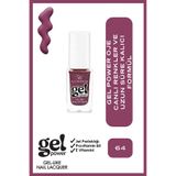 Golden Rose Gel Power Oje, Jel Görünümlü Tırnak Cilası, Gül Kurusu 64
