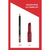 Golden Rose Glow Kiss Renkli Dudak Nemlendirici No:05 & Dudak Kalemi No:223