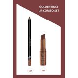 Golden Rose Glow Kiss Renkli Dudak Nemlendirici No:6 & Dream Lips Dudak Kalemi No:537