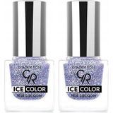 Golden Rose Ice Color Nail Lacquer Glitter No:223 - Oje 2li paket