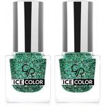 Golden Rose Ice Color Nail Lacquer Glitter No:226 - Oje 2li paket