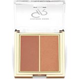 Golden Rose İkili Mat ve Saten Allık No: 05 Warm Pearl - İpeksi Yapı ve Vegan İçerik Özelliği