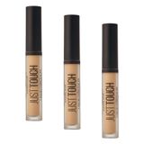 Golden Rose Just Touch Liquid Concealer No: 03 - Niacinamide ve Vitamin E İçerikli Kapatıcı (3 paketi)