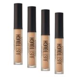 Golden Rose Just Touch Liquid Concealer No: 06 - Niacinamide ve Vitamin E İçerikli Kapatıcı (4 paketi)