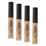 Golden Rose Just Touch Liquid Concealer No: 07 - Niacinamide ve Vitamin E İçerikli Kapatıcı (4 paketi)