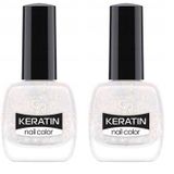 Golden Rose Keratin Nail Color Glitter No:405 - Oje 2li paket