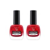 Golden Rose Keratin Nail Color Glitter No:415 - Oje (2 paketi)