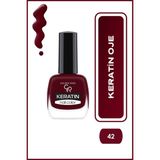 Golden Rose Keratin Nail Color No: 42 - Keratin İçerikli Güçlendirici Parlak Oje