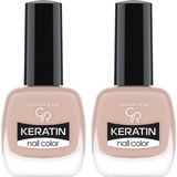 Golden Rose Keratin Nail Color No:12 Oje