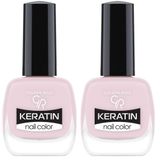 Golden Rose Keratin Nail Color No:130 - Oje 2li paket