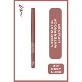Golden Rose Liner Matic Waterproof Lippencil - Suya Dayanıklı Dudak Kalemi NO:301 Deep Nude