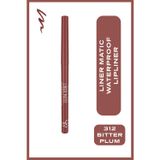 Golden Rose Liner Matic Waterproof Lippencil - Suya Dayanıklı Dudak Kalemi NO:312 Bitter Plum