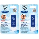Golden Rose Lip Balm Dudak Bakım Kremi SPF 15 Classic No:01 2li paket