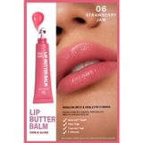 Golden Rose Lip Butter Balm No: 06 Strawberry Jam - Nemlendirici ve Parlatıcı Dudak Balmı