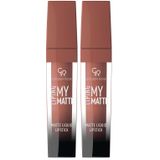 Golden Rose Liping My Matte Likit Ruj No: 23 - Suya Dayanıklı Ultra Mat Ruj (2 paketi)