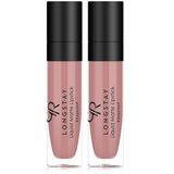 Golden Rose Longstay Liquid Matte Lipstick No: 01 - Bulaşmayan Kalıcı Likit Mat Ruj (2 paketi)