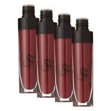 Golden Rose Longstay Liquid Matte Lipstick No: 15 - Bulaşmayan Kalıcı Likit Mat Ruj (4 paketi)