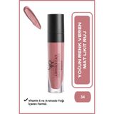 Golden Rose Longstay Liquid Matte Lipstick No: 34 - Bulaşmayan Kalıcı Likit Mat Ruj