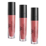 Golden Rose Longstay Liquid Matte Lipstick No: 41 - Bulaşmayan Kalıcı Likit Mat Ruj (3 paketi)