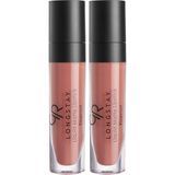 Golden Rose Longstay Liquid Matte Lipstick No: 43 - Bulaşmayan Kalıcı Likit Mat Ruj (2 paketi)