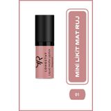 Golden Rose Longstay Matte Mini 01 Uzun Süre Kalıcı Likit Mat Ruj 3 ml