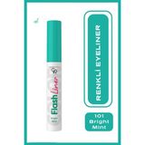 Golden Rose Luxury Flash Liner Colered Eyeliner NO:101 Bright Mint - Renkli Eyeliner - 8691190535117 1 Adet - Yeşil