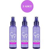 Golden Rose Make Up Fixing Spray - Makyaj Sabitleyici Sprey 3x200 Ml