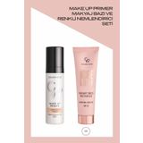 Golden Rose Make Up Primer Makyaj Bazı ve No: 01 Fair Tint Renkli Nemlendirici Seti