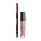 Golden Rose Matte Lip Kit Warm Nude Avokado ve Pamuk Yağlı Mat Ruj & Dudak Kalemi 5,5 ml + 1,6 g