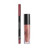 Golden Rose Matte Lip Kit Warm Sable Avokado ve Pamuk Yağlı Mat Ruj & Dudak Kalemi 5,5 ml + 1,6 g