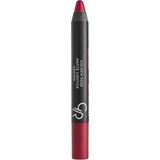 Golden Rose Matte Lipstick Crayon - 07 Crimson - Mat Ruj