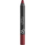 Golden Rose Matte Lipstick Crayon - 09 Brick - Mat Ruj